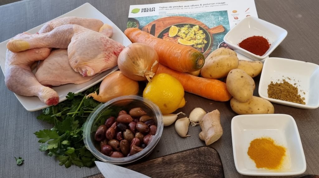 recette avis hellofresh